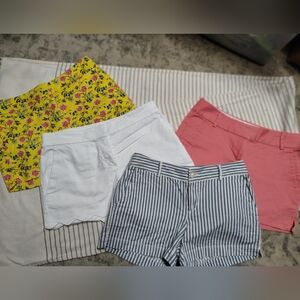 Women's LOFT Multi-Color Shorts Collection SIZE 00 The Riverera Collectuon